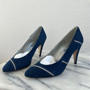 Zippered heels